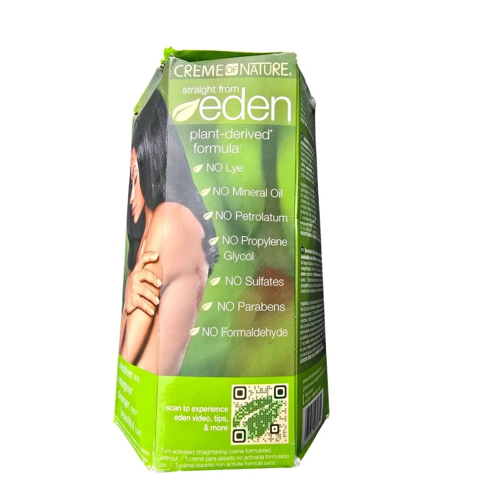 Creme of Nature Straight from Eden Relaxer System Plant Derived Hair Type A 2pk